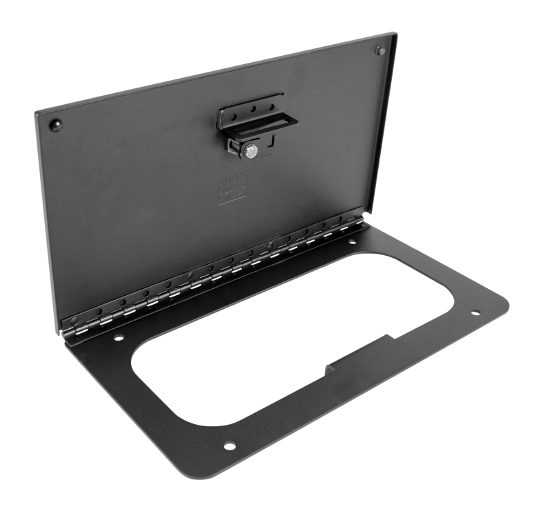 Ram 2500 In-Floor Locking Cargo Lid - Tuffy Products - Pry-Guard - Black - `10-`24